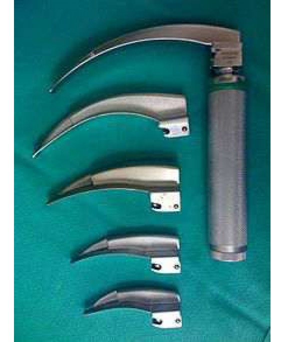 Laryngoscope 5 Blades with Handle