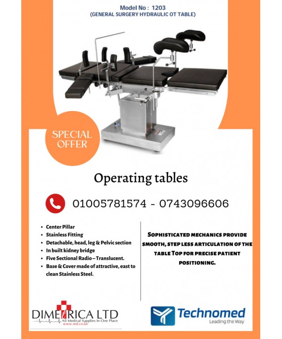 General surgery Hydraulic OT table Model 1203