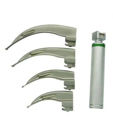 Laryngoscope 4 Blades with Handle